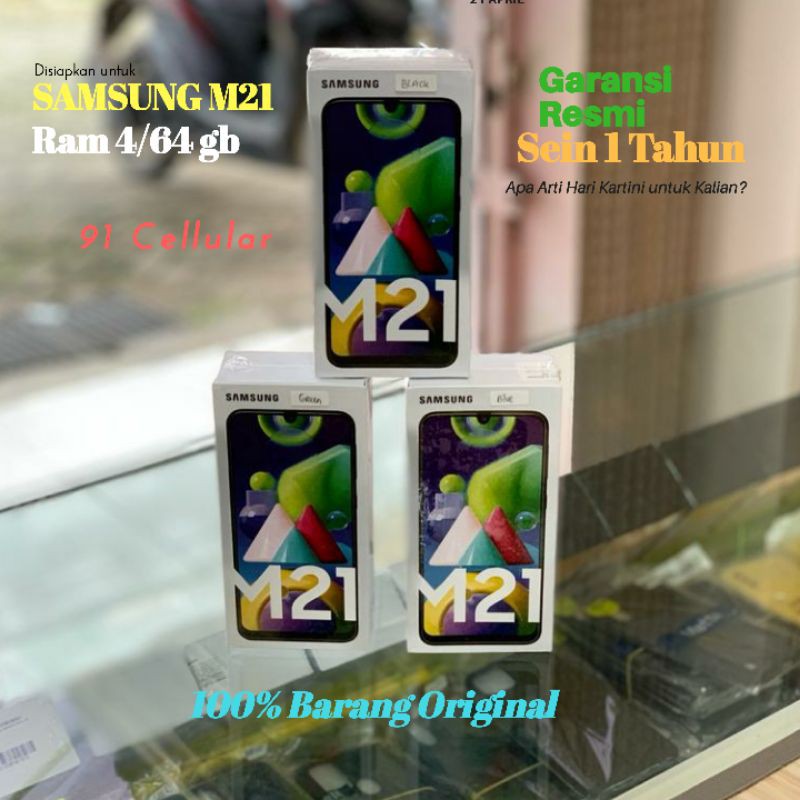 Jual Samsung Galaxy M21 Bonus Case Dan Tg Ram4 64gb Garansi Resmi Sein 1 Tahun Indonesia Shopee Indonesia