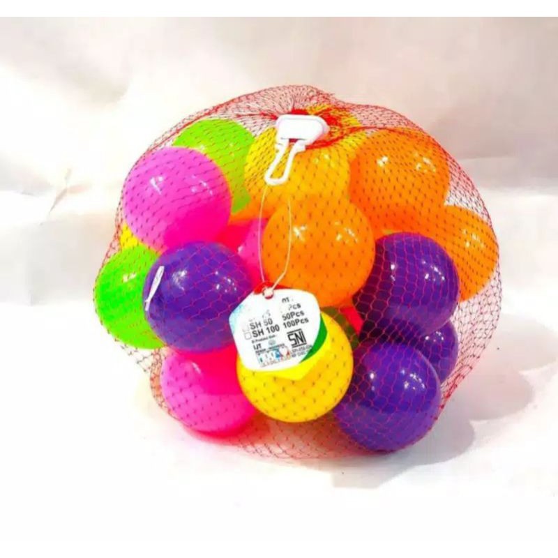 MAINAN ANAK MANDI BOLA/BOLA PLASTIK/ BOLA KECIL/ MANDI BOLA isi 25 PCS