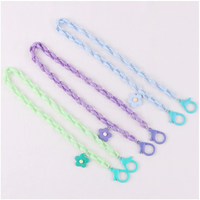 【CT】Ready  Masker Adjustable Mask Clip  Ear Holder Neck Strap Rope Colorful  Chain Anti Slip Glasses