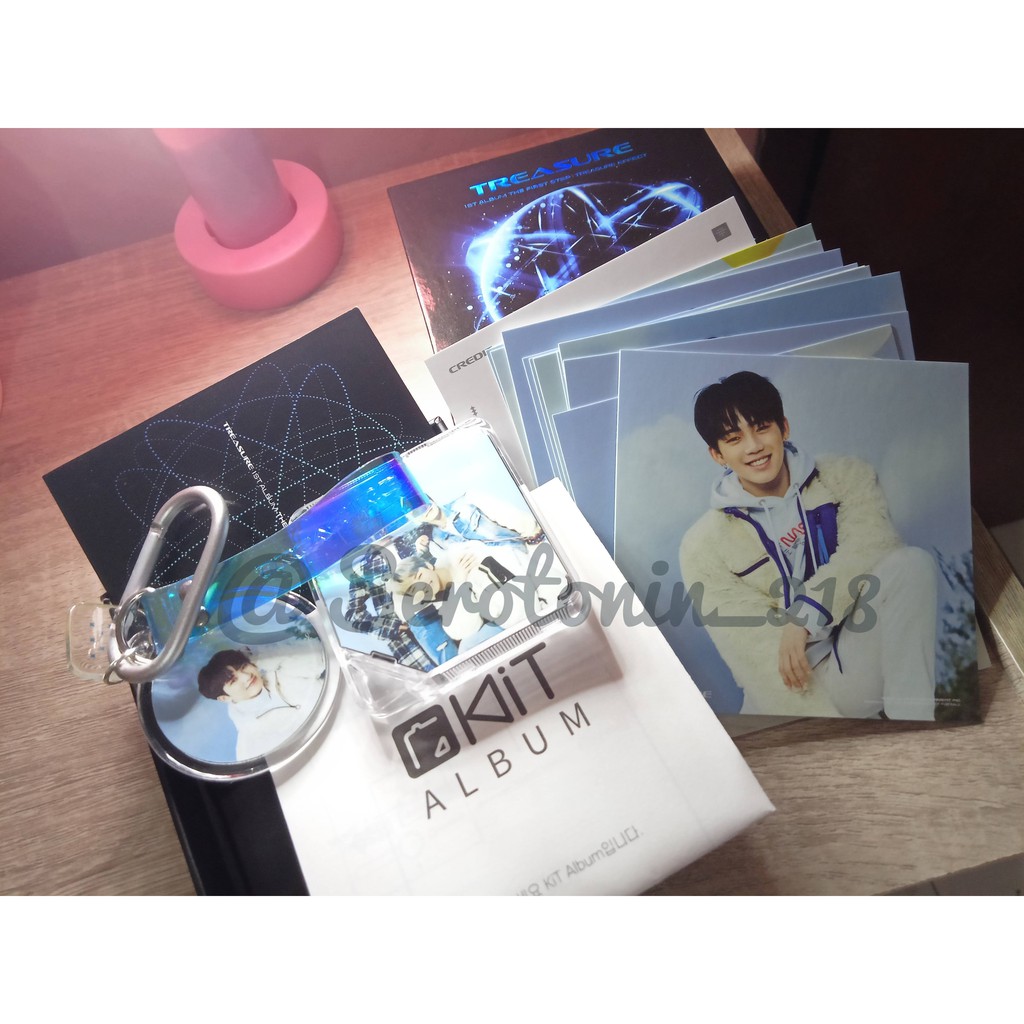 Unsealed Treasure Effect Kihno Kit Album Full Set Junghwan Keyring Strap Haruto Jihoon Yedam KIT