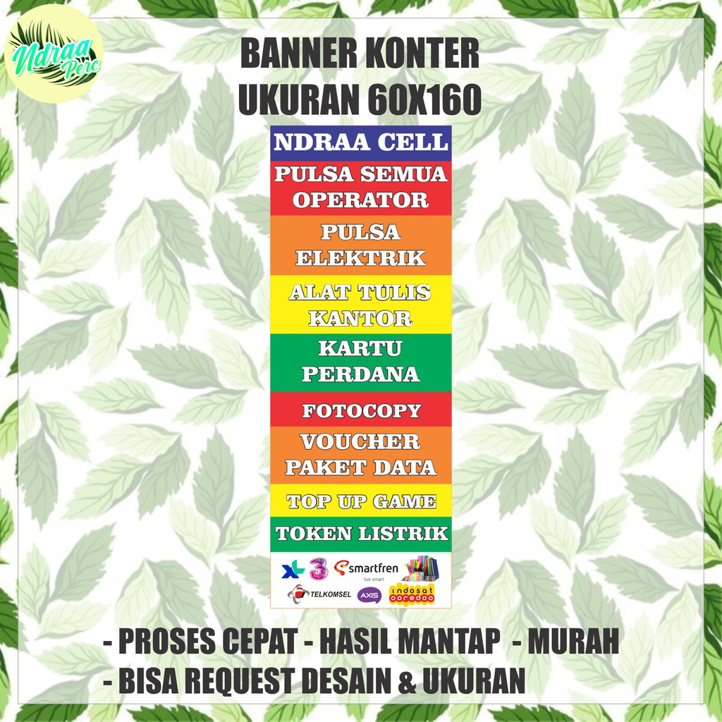 Banner Konter 60X160