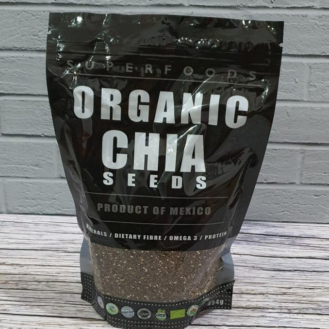 

Organic Black Chia Seed Mexico 460Gr / Super Foods