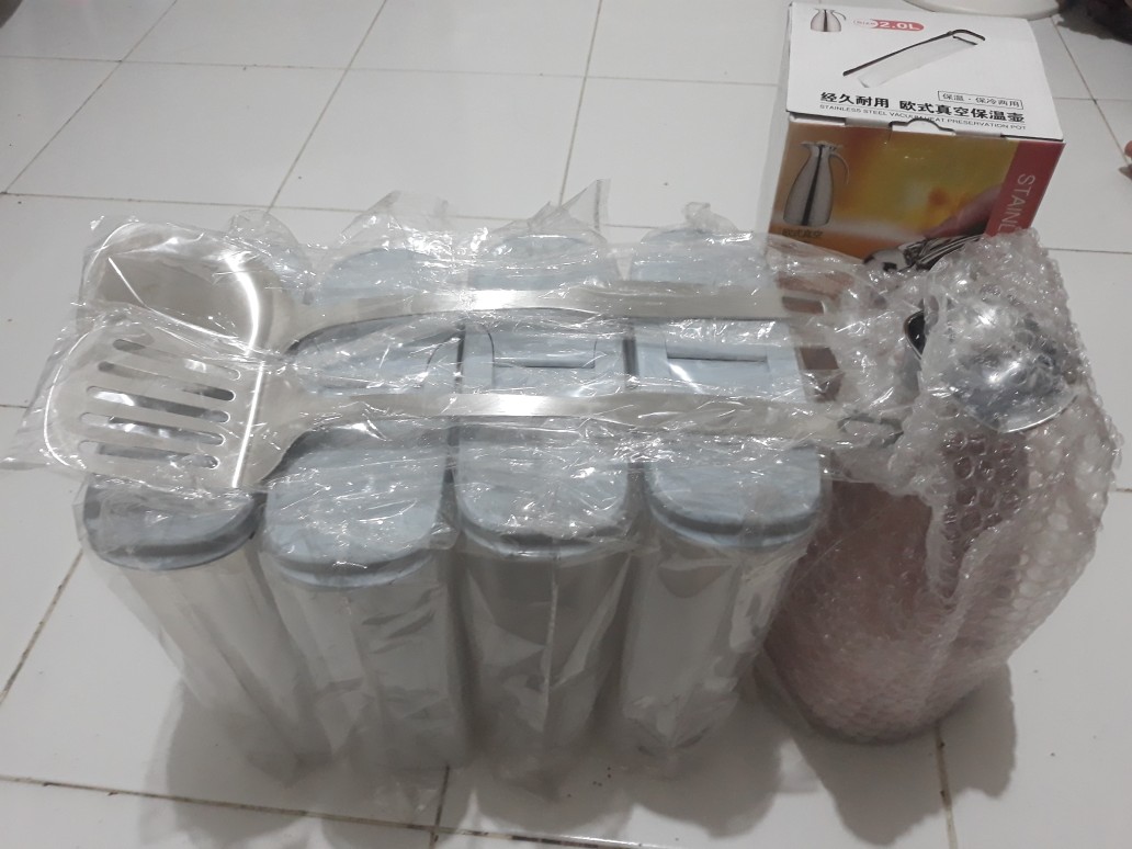 Kettle Teko Thermo Air Kopi Teh Teknologi Kedap Udara Stainless Steel 2l