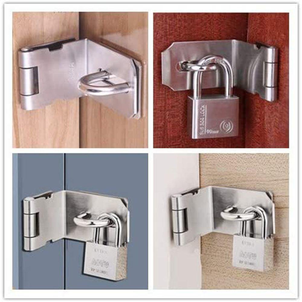 Wonder Padlock Hasp Kait Gudang Stainless Steel Rumah Tangga Anti Maling