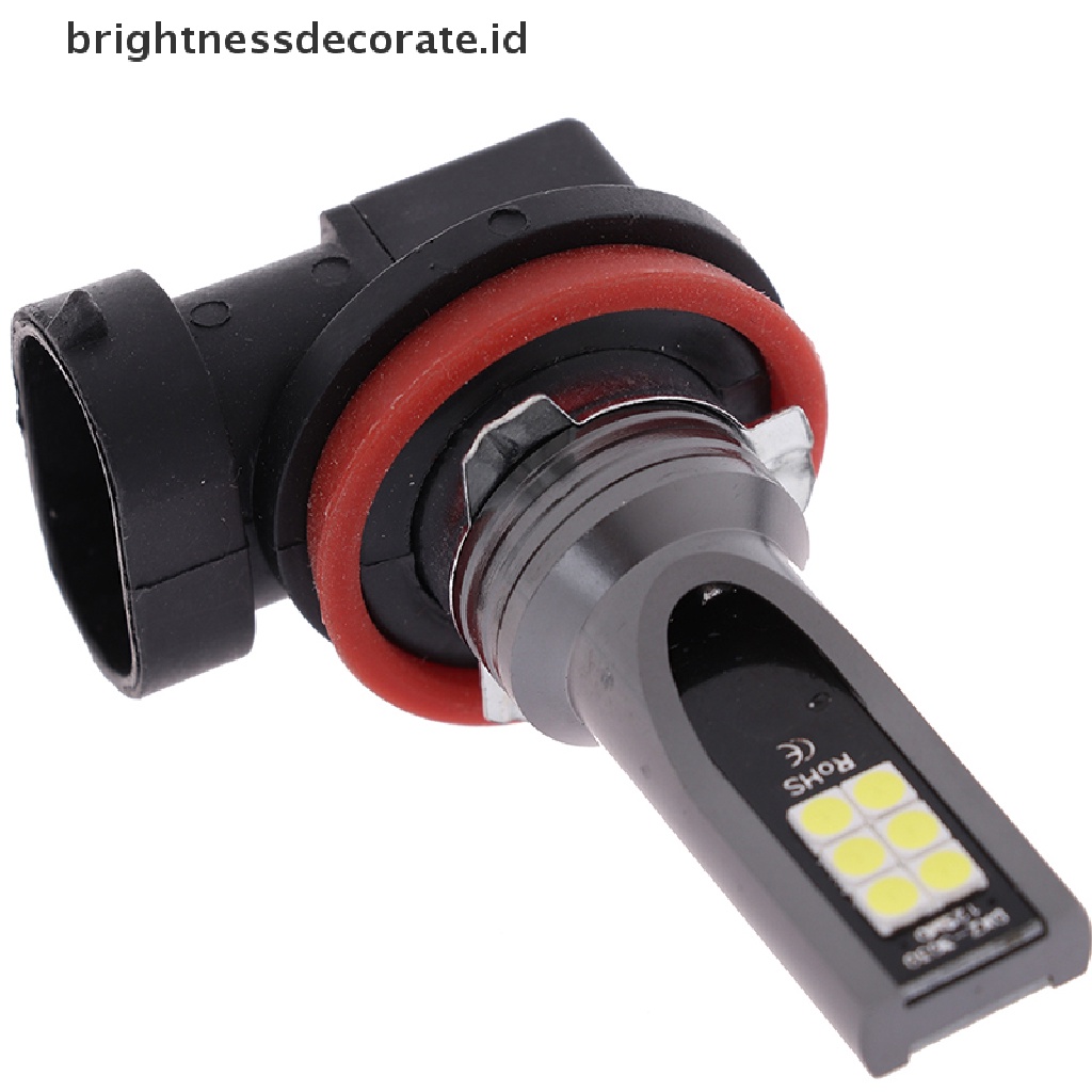 (Birth) Sepasang Bola Lampu Led H11 110w 20000lm 6000k Untuk Foglamp / Drl Mobil