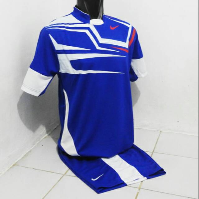 Setelan Jersey Futsal/ Nike/ Kostum Baju Bola/ Seragam Kaos Olahraga/ Badminton/ Sepak Bola/ Voli