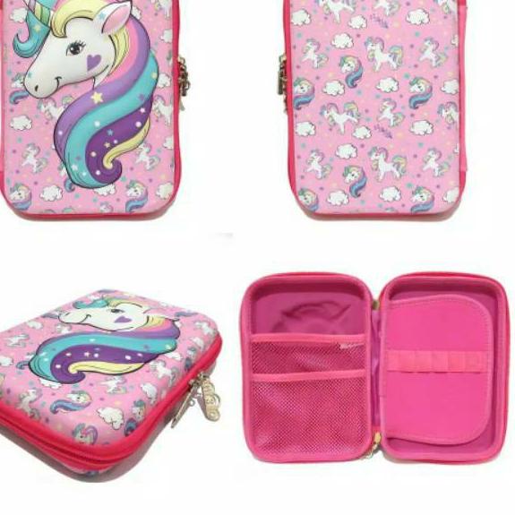 

Berkualitas Tempat Pensil Anak Perempuan Unicorn LOL Frozen Hello Kitty Kotak Pencil Case Emboss Model Smiggle