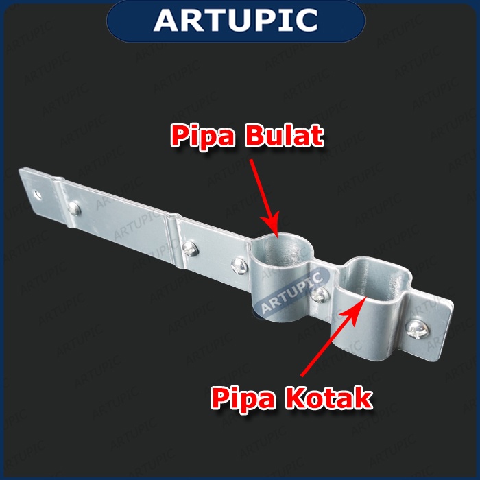 Gantungan Pipa BULAT KOTAK | S-hook S-hanger Jalur Minum Kandang Ayam