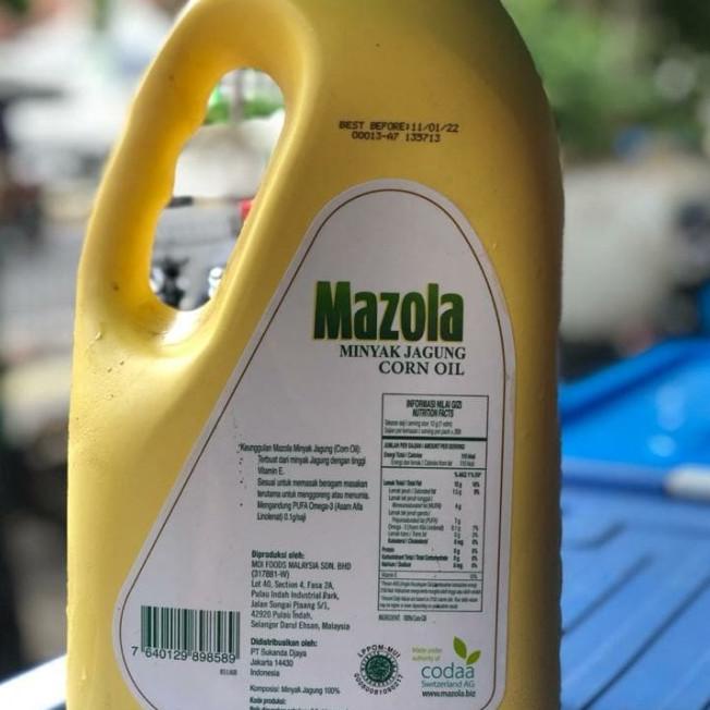 

CORN OIL | MINYAK JAGUNG MAZOLA 3.5L