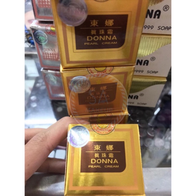 Donna Cream Siang / Pearl Cream (ASLI & BPOM)