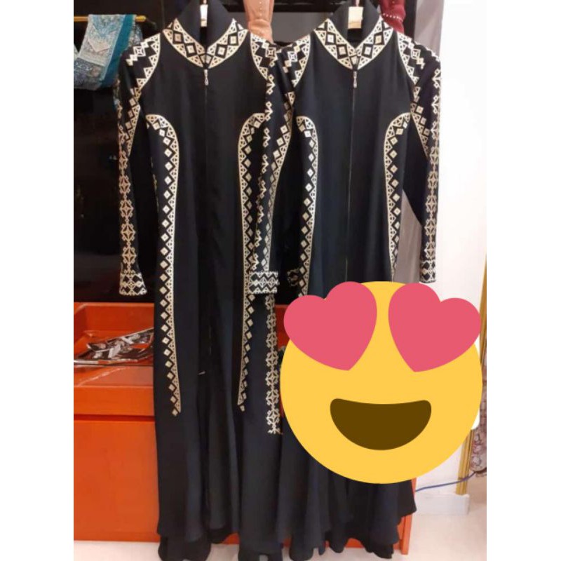 GAMIS ABAYA HIKMAT FASHION ORIGINAL DISKON A176