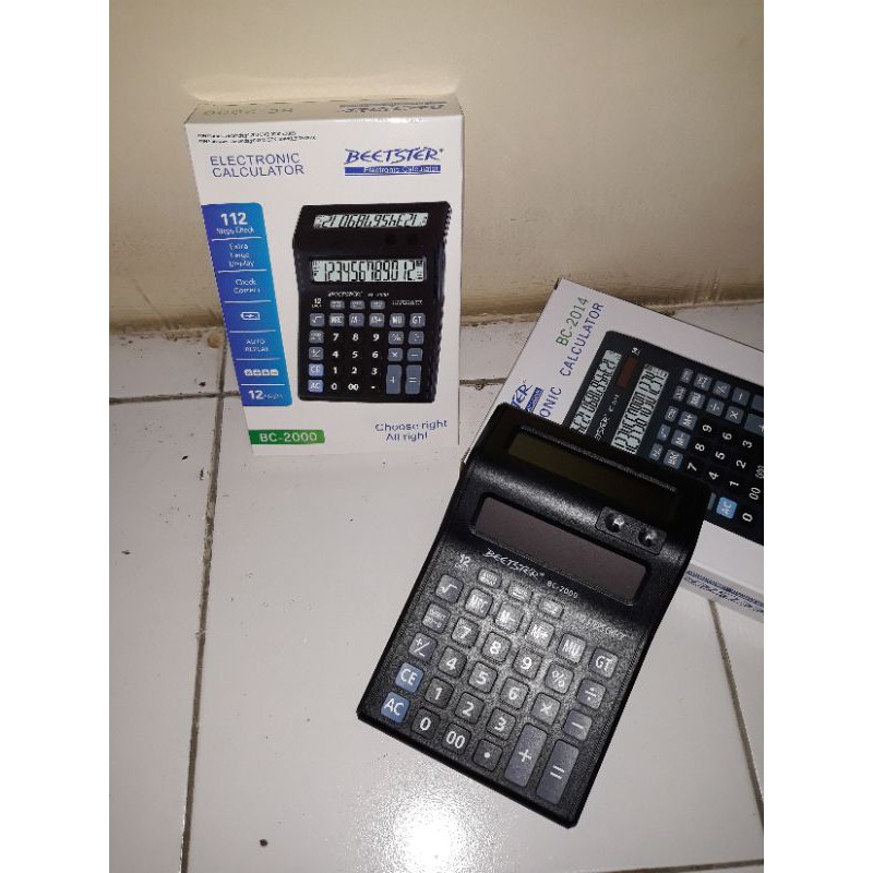 

Kalkulator 2 Layar Beetster (BC-2000)