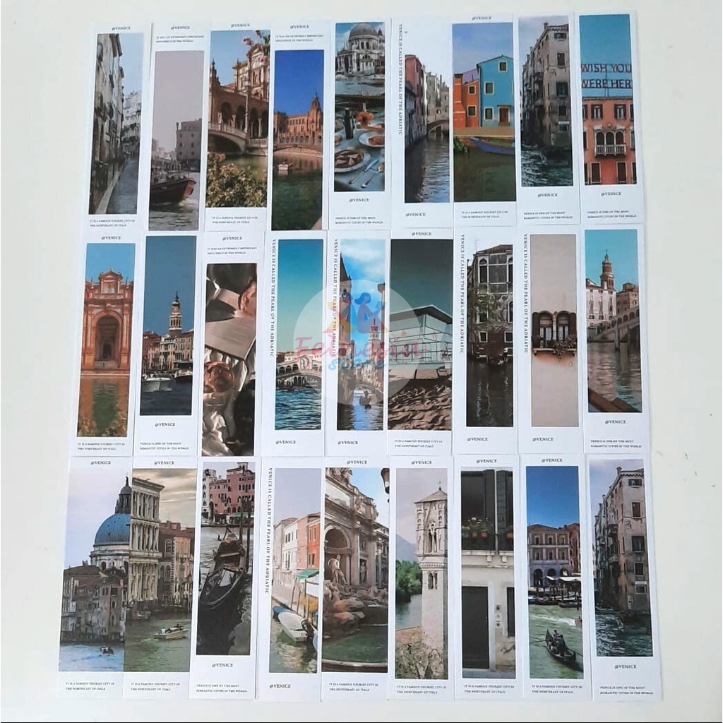 

Pembatas Buku / Bookmark Venice