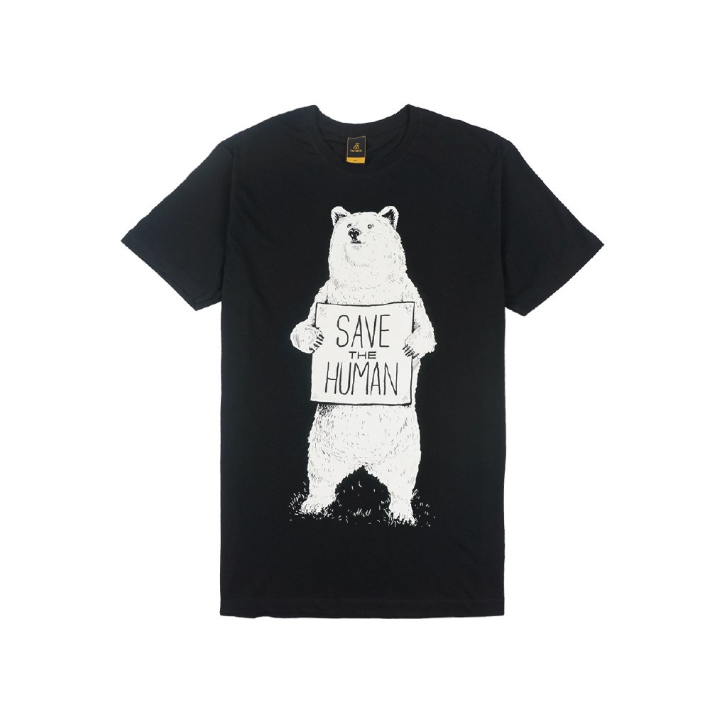 ☎Reclays Tshirt Save The Human Black