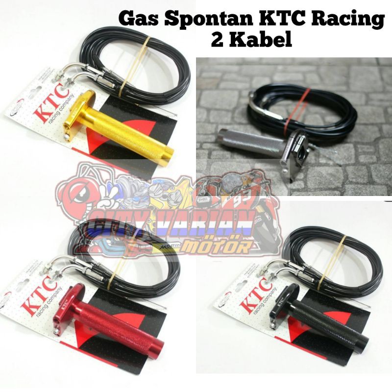 Gas Spontan KTC Racing Original Gas Spontan KTC 2 Kabel