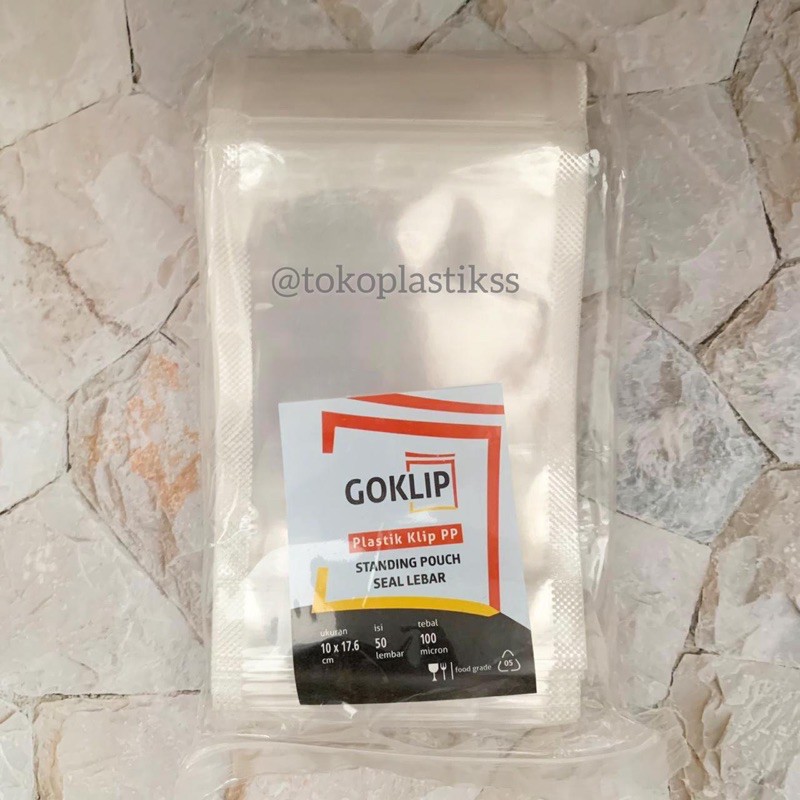 Standing Pouch GoKlip 10x17