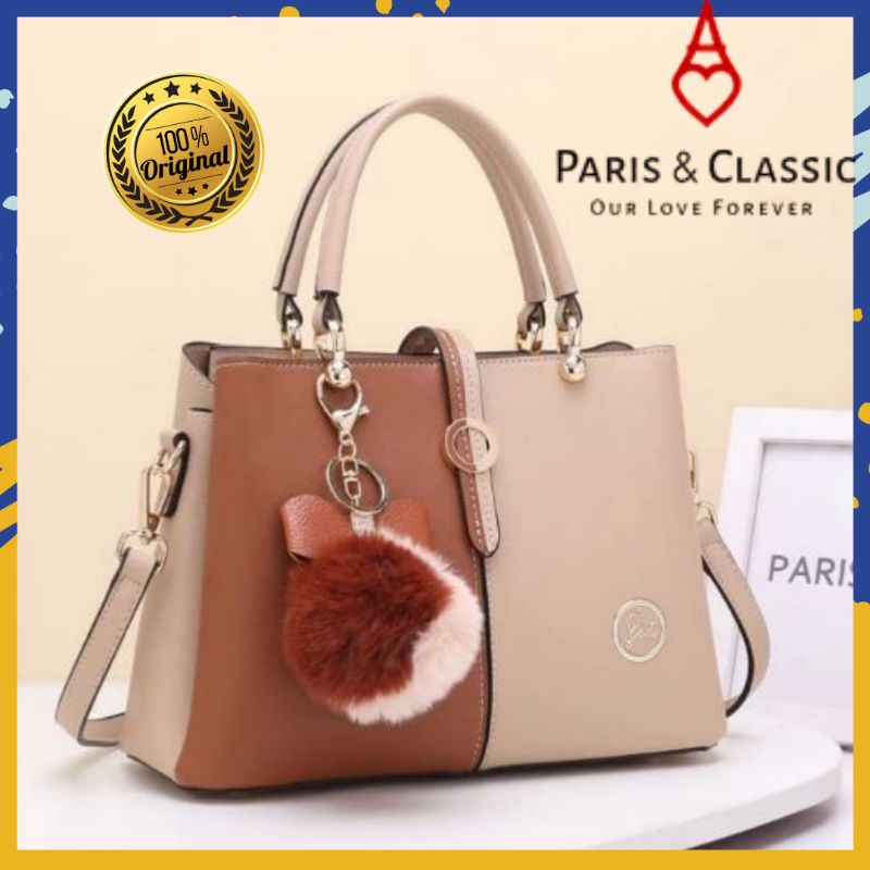 Tas Paris Classic Wanita Terbaru Fashion Import Handbag Sling Bag Tas Murah Tas Murah Wanita Tas Imp