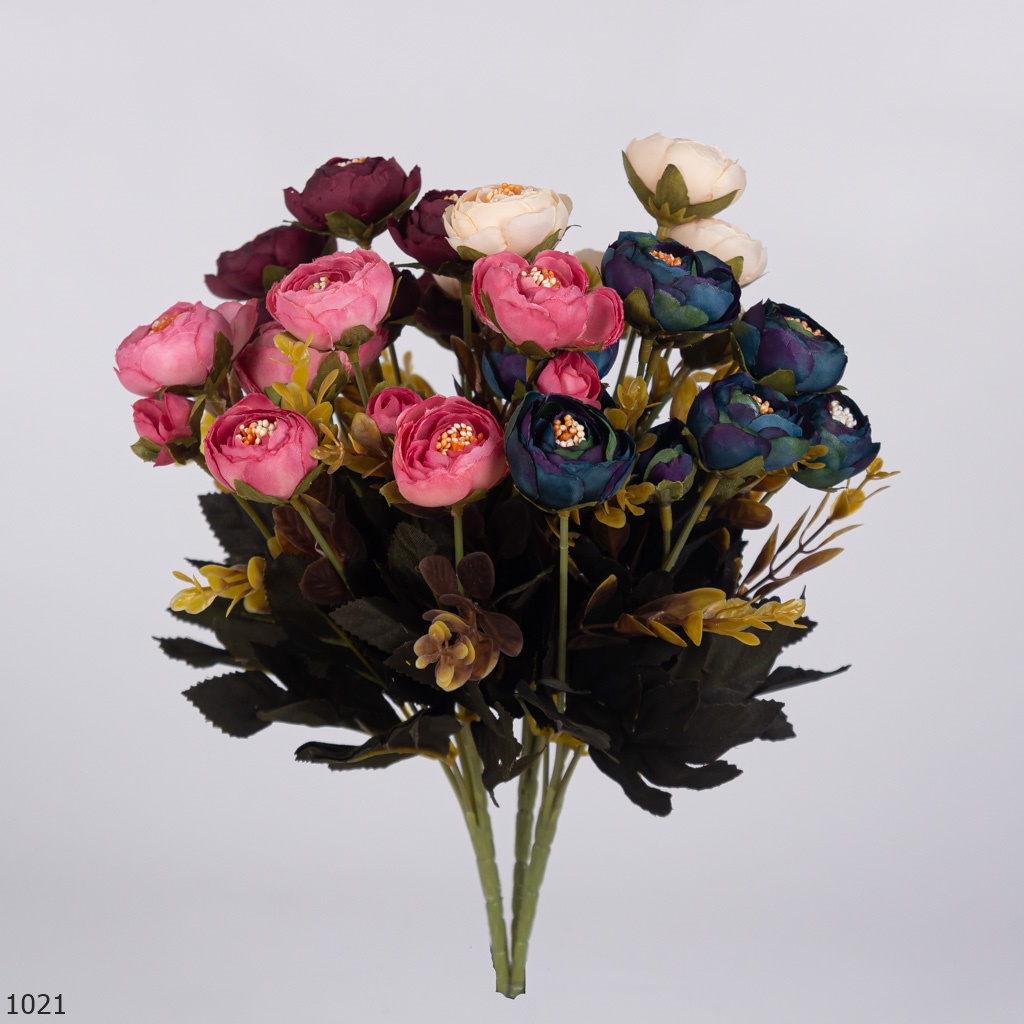 Bunga Plastik Buttercup / Ranunculus 1021