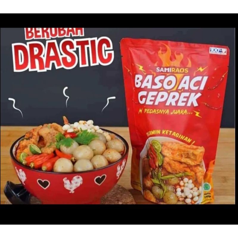 

Baso Aci Geprek