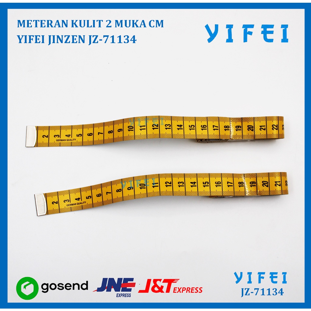 Meteran kulit 2 muka /Meteran Jahit Tailor/YIFEI-71134