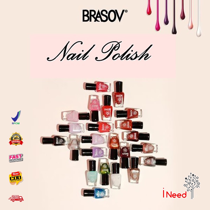 (INEED) [ ECER ] BRASOV Nail Polish 8 mL - Kutek | Cat Kuku