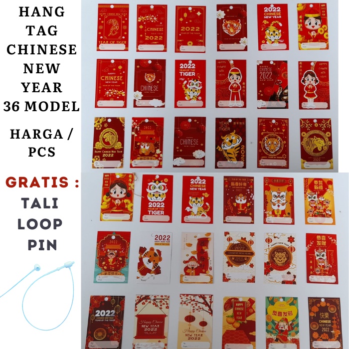 

Hang Tag Imlek/Kartu Ucapan Imlek/Gantungan Parcel Imlek