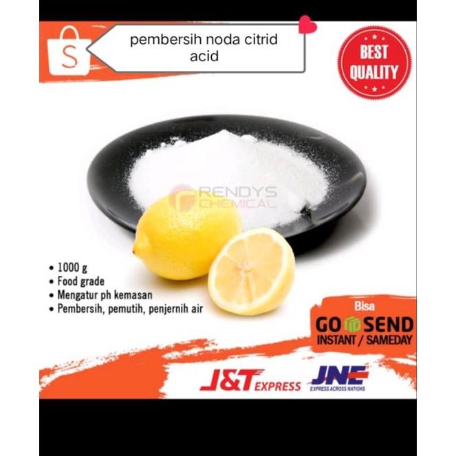 

CITRID ACID, ASAM SITRAT-ASAM SITRUN 1 KG