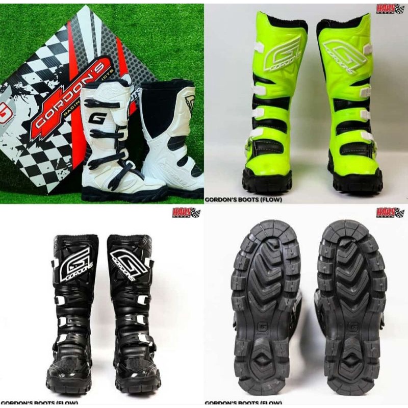 Sepatu trail Gordons K2 KLX Dtracker TS CRF WR