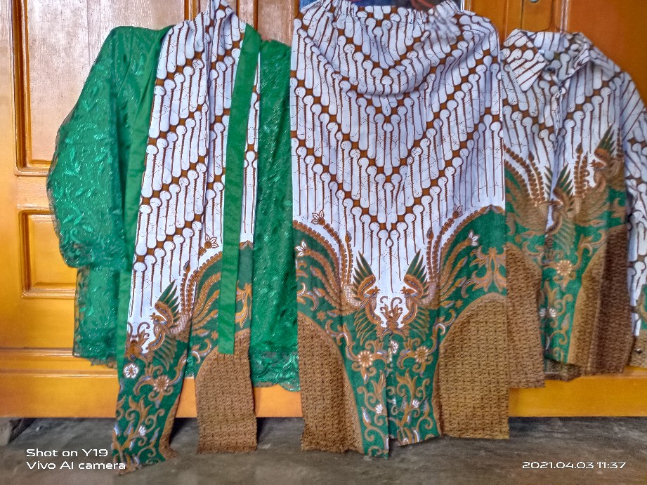 Maura Couple - Sania Ruffle Batik Couple Ori Ndoro Jowi Dnt Garansi Termurah Shopee - Mika Hijau