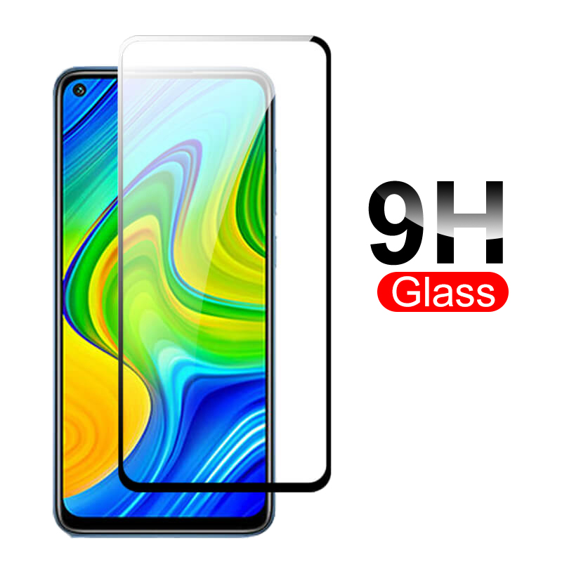 9H Clear Tempered Glass Black Border Full Cover Screen Protector Film For Xiaomi Redmi Note 9/9S/9 Pro/9Pro Max