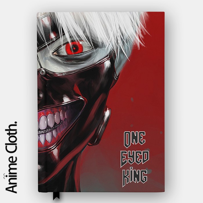 

Buku Tokyo Ghoul Kaneki Ken 2 Face Anime Custom Notebook Diary Planner