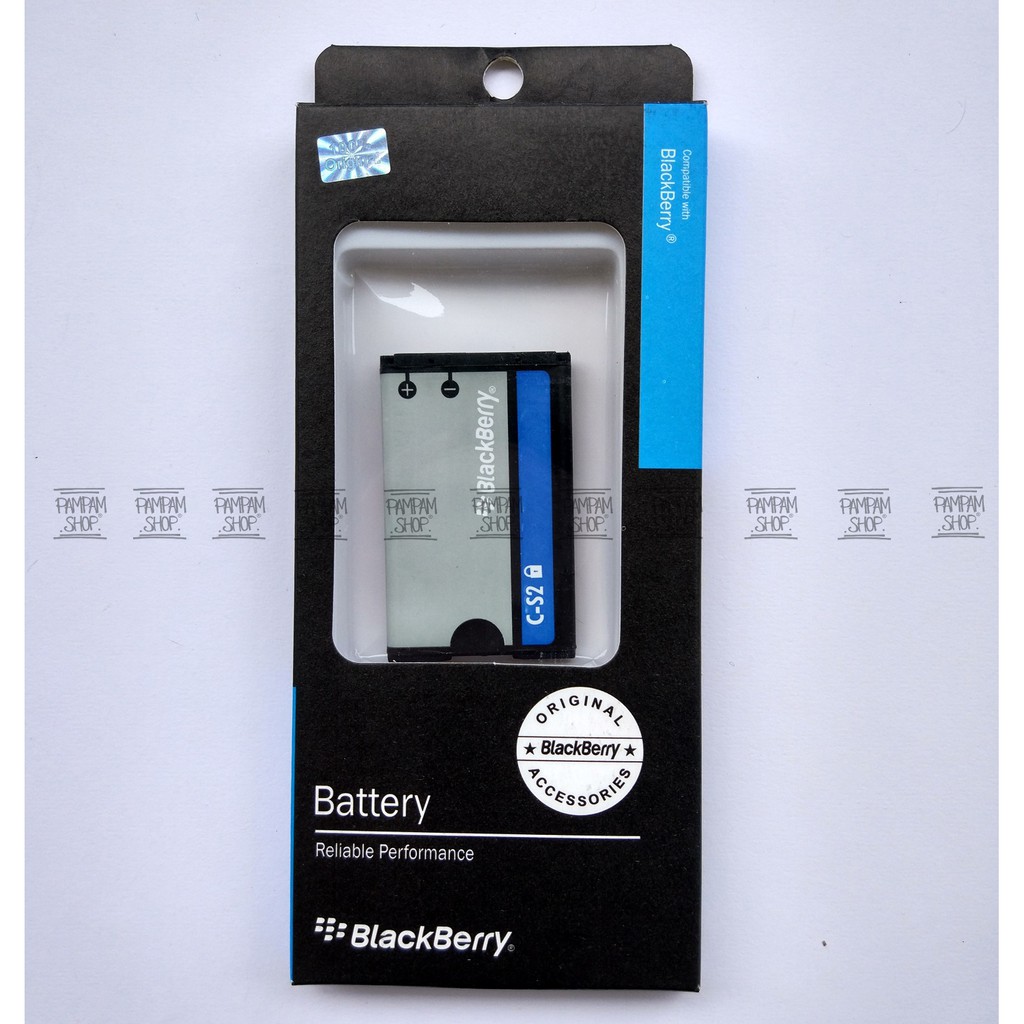 Baterai  Blackberry BB C-S2 Gemini 3G Curve 9300 Original ( Batre, Batrai,Battery, CS2, CS-2, C S2 )