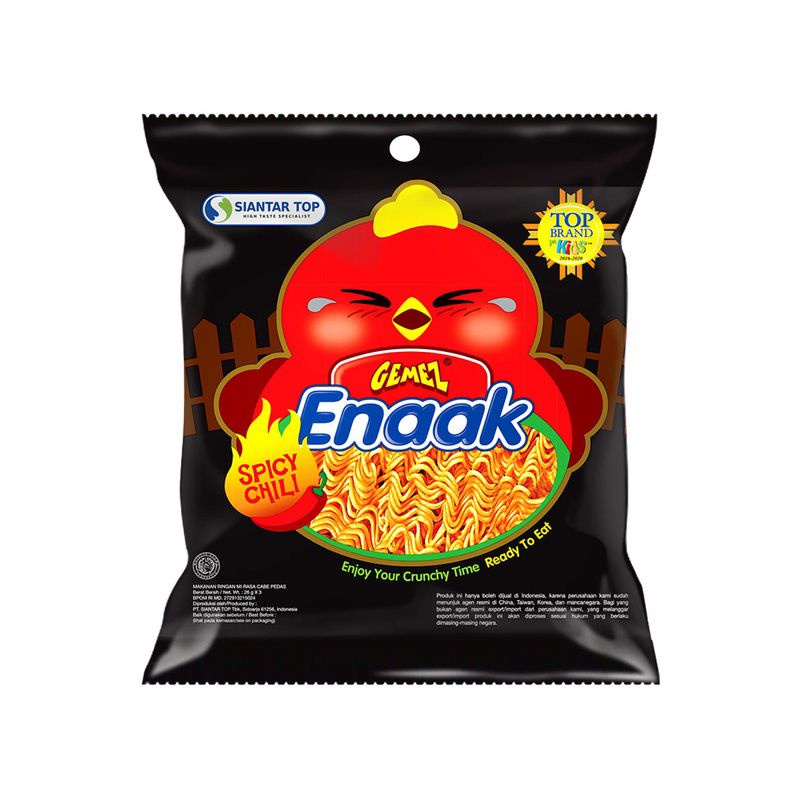 

Mie Gemez spicy chilli 28gr