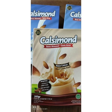 CALSIMOND Susu Almond plus Gula Aren/ Asi Booster