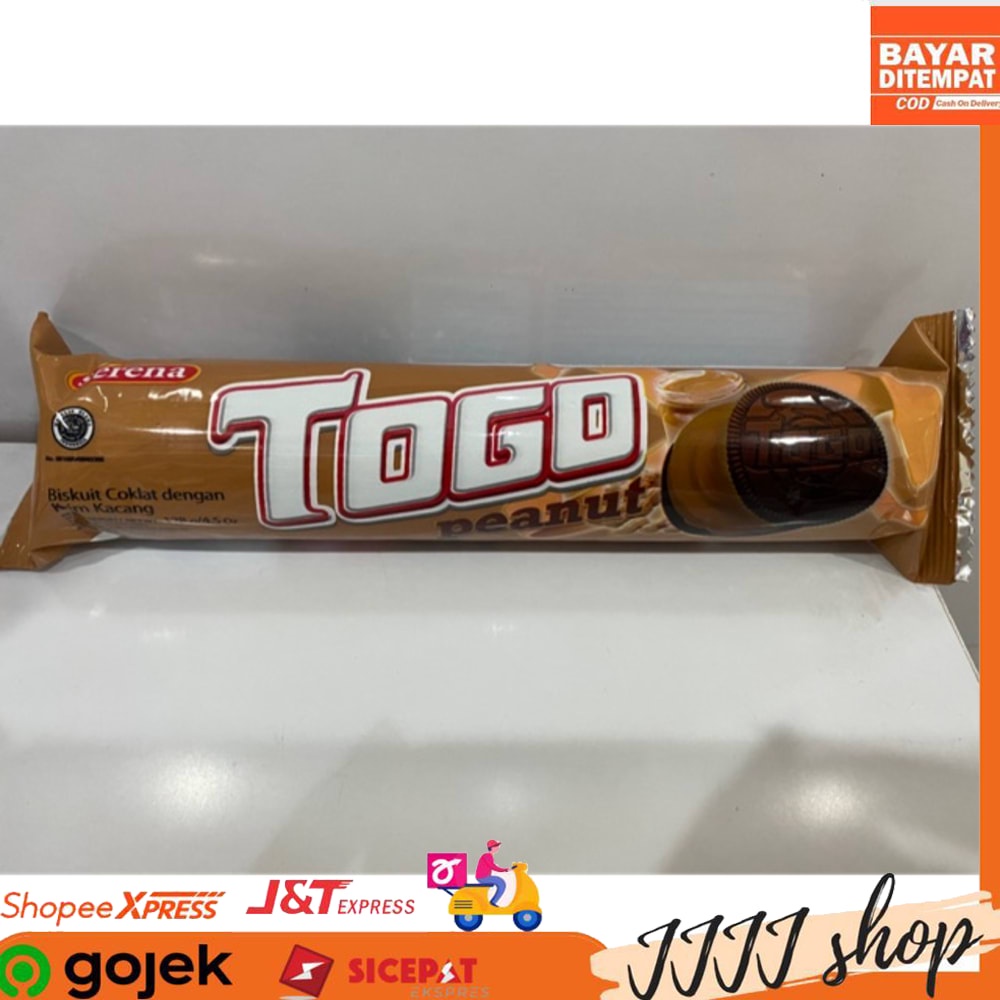 

Serena Togo Peanut Biskuit Cemilan Snack Rasa Selai Kacang 128gr