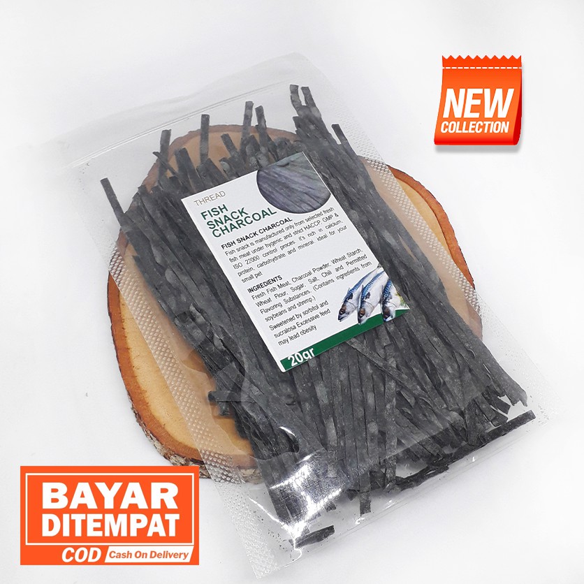 ADEWAP GLIDER Fish Snack Charcoal Camilan Perawatan Gigi Sugar Glider