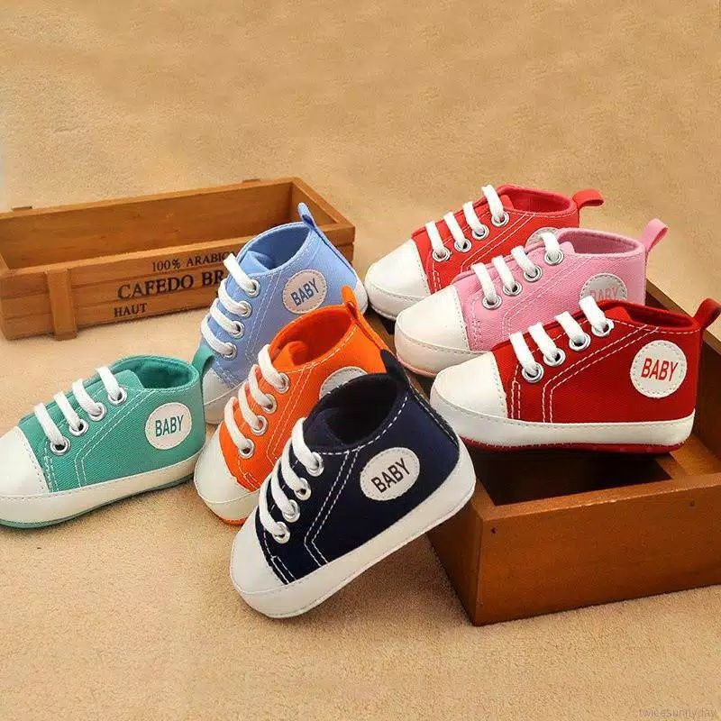 Sepatu Bayi Sneakers Prewalker 0 12 Bulan Sepatu Anak Sneaker Termurah