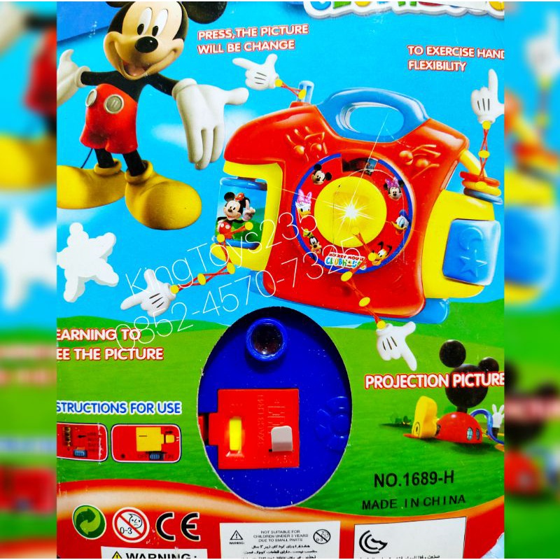 Mainan Anak Kamera Camera Lampu Bonus Batrai Bergambar Foto Bukan Asli Fotographer Kameramen Camera 