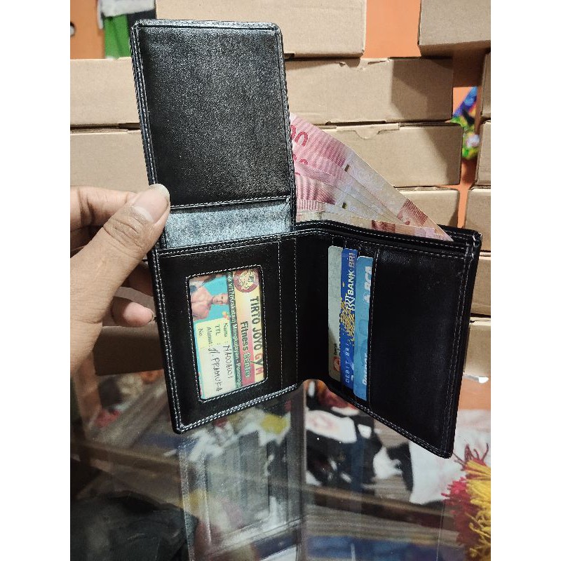 dompet kulit asli / dompet / kulit / barongan / caplokan / reog / pecut / ganongan / topeng ganong