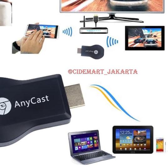 ♀ [100% ORIGINAL] ANYCAST DONGLE HDMI WIFI DISPLAY RECEIVER TV - HDMI DONGLE WIFI ♖