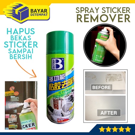 Spray Sticker Remover Sprai Cairan Penhilang Lem