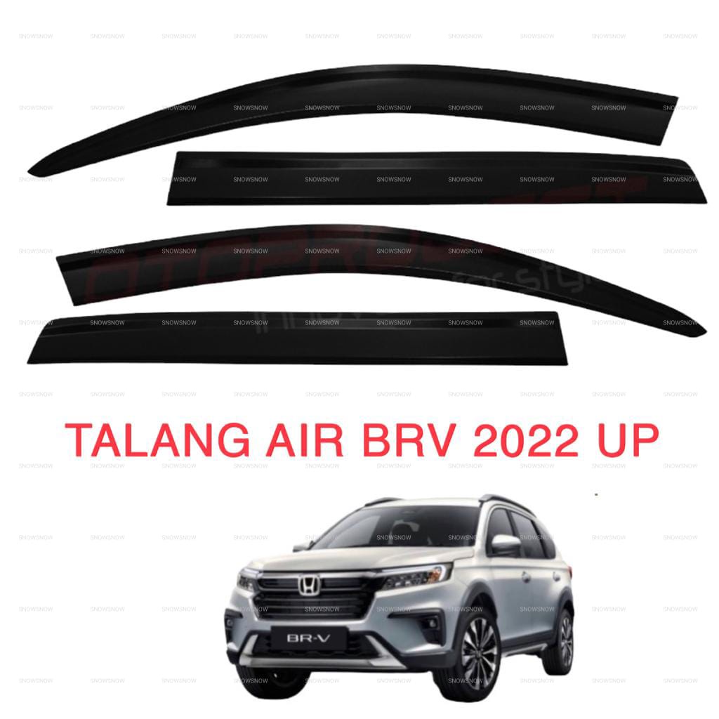 Talang Air Honda Brv 2022 2023 2024 UP Injection Hitam