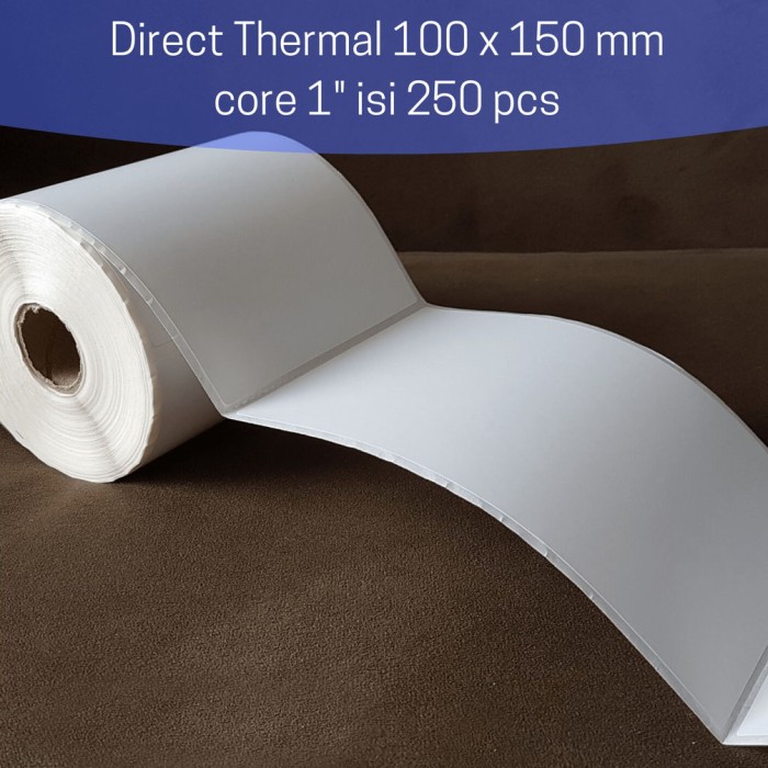 Kertas Label Thermal 100 x 150 Barcode Printer 250 Pcs