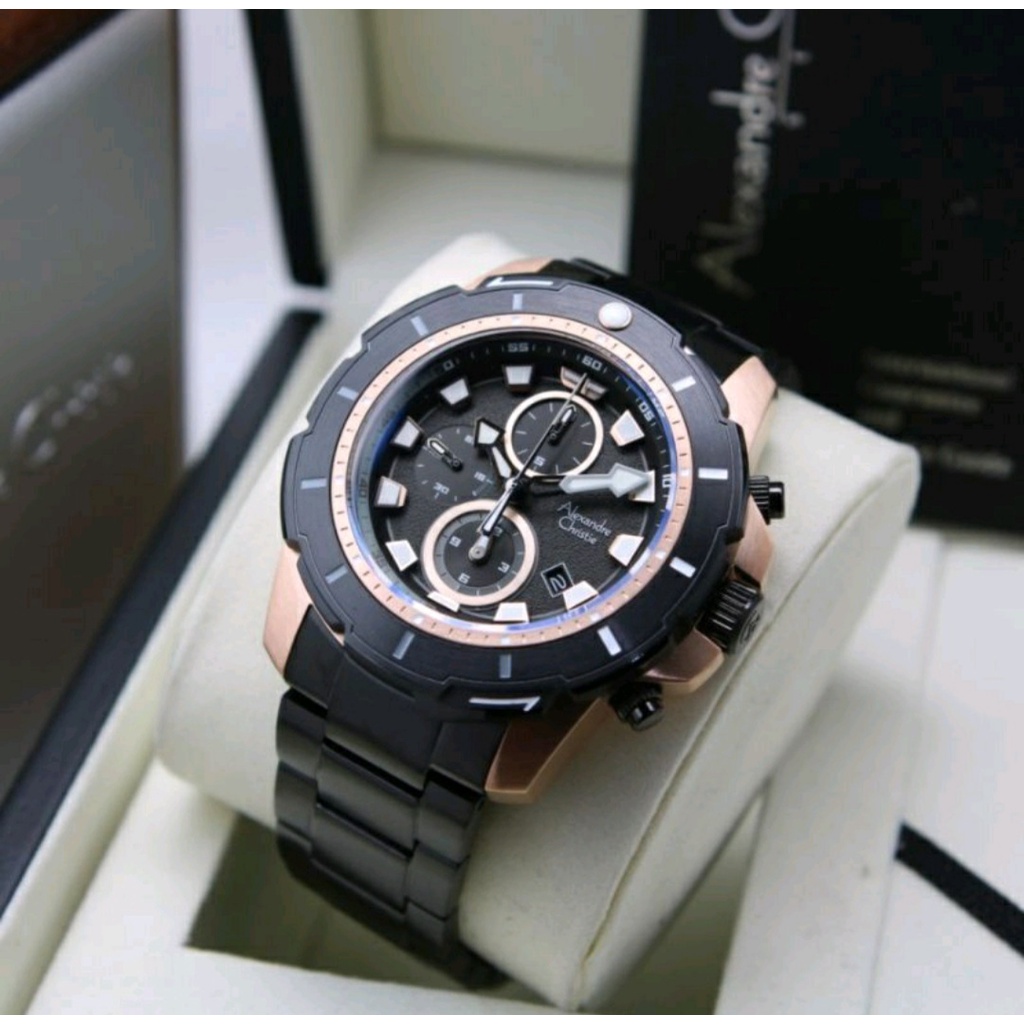 Alexandre Christie Ac 6606 Jam Tangan Pria Original Garansi Resmi 1 Tahun