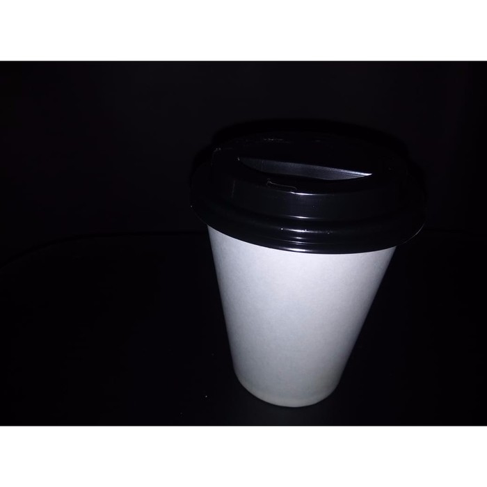 Papercup Hot Coffee Gelas Kopi Kertas Panas Paper Cup 8oz w Tutup-50pc