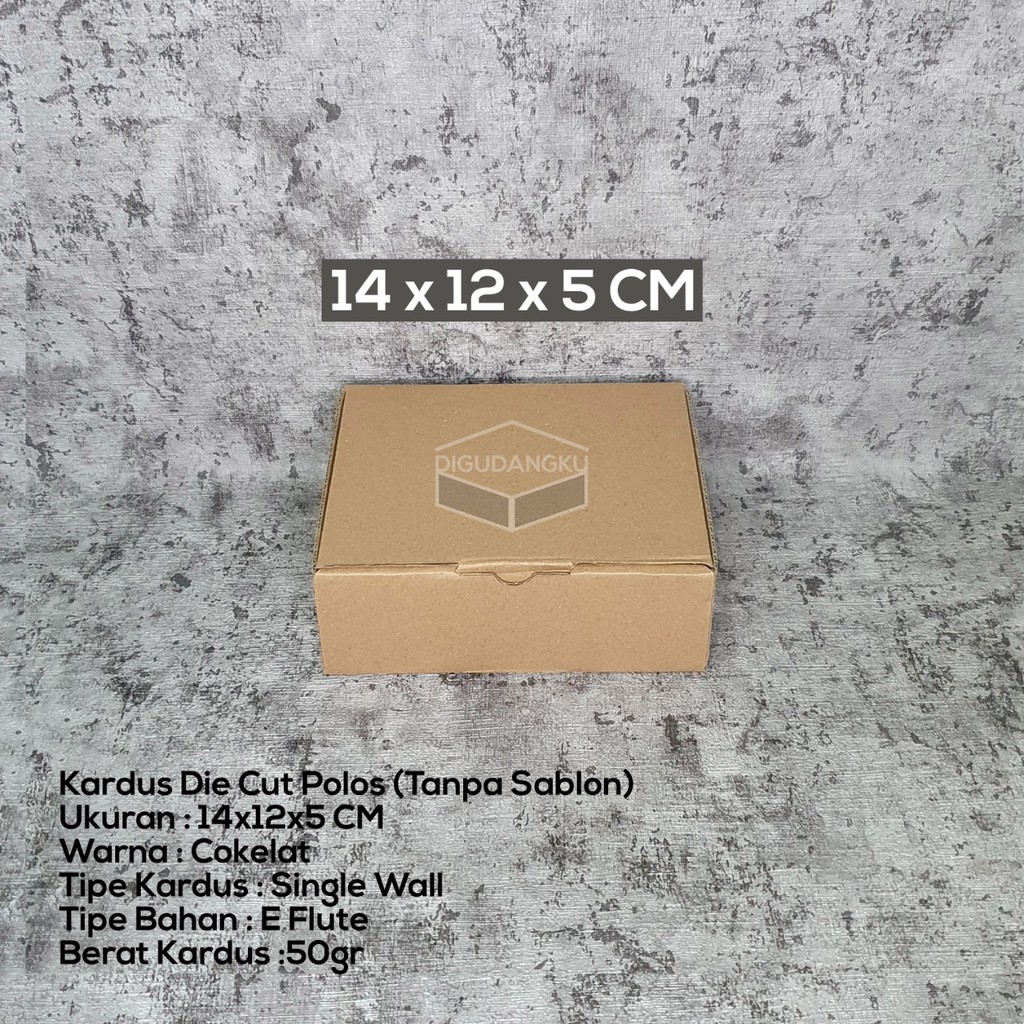 

Kardus Die Cut Packaging Uk. 14x12x5cm | Kotak Kado / Kotak Hampers Box Packaging Model Pizza Box Digudangku