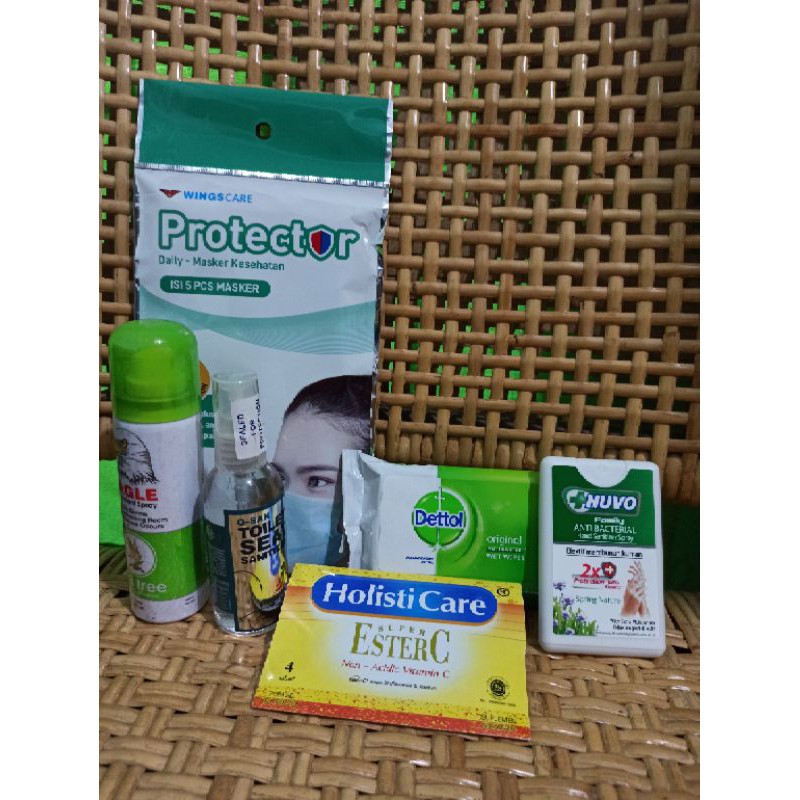 Hampers Ramadhan Tipe 3/ Parcel Travel Kit New Normal Alat Kesehatan