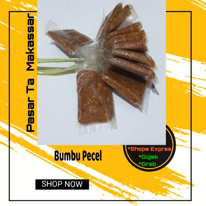 

Bumbu Pecel Perbungkus kecil/ Pasar Ta Makassar