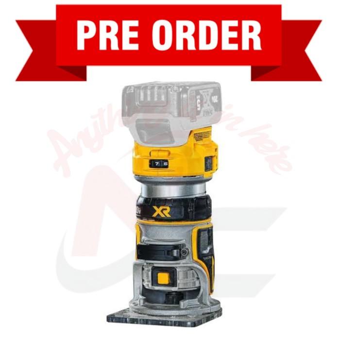 Mesin Biscuit / Dewalt Dcw600B 20V Max Xr Brushless Cordless Compact Router Tool Only