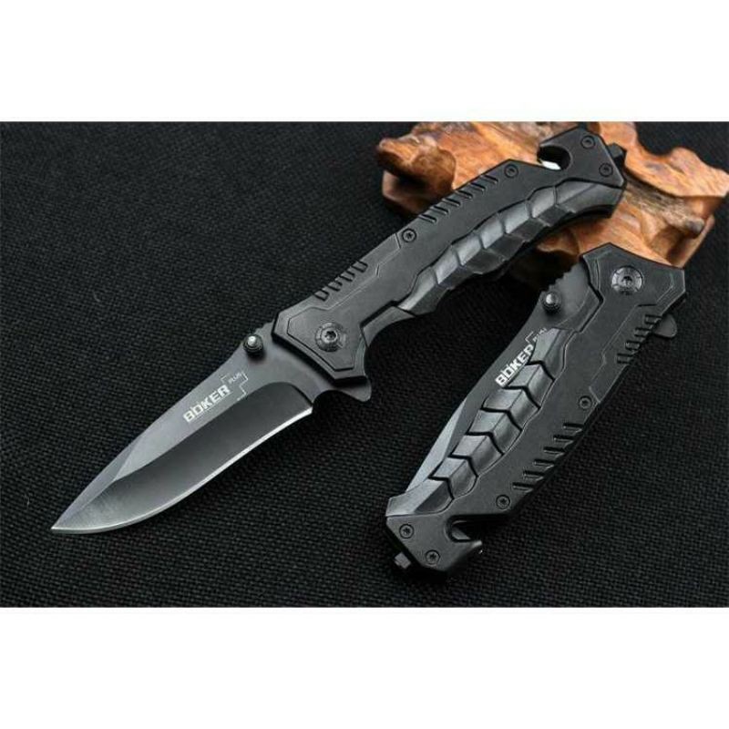 KNIFEZER Pisau Lipat Boker CS GO Collector Portable Knife Square Head